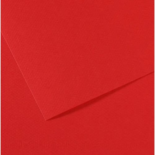 Бумага для пастели Canson Mi-Teintes, №506 Красный Poppy red, 160 г/м2, 75x110 см