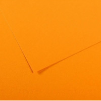 Папір для пастелі Canson Mi-Teintes, №553 Кадмій темно-жовтий Cadmium yellow deep, 160 г/м2, 75x110 см