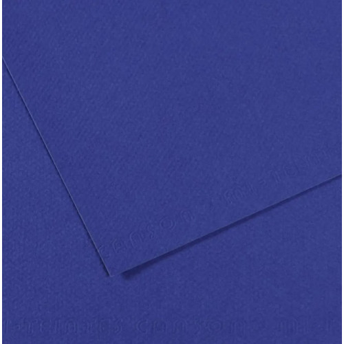 Бумага для пастели Canson Mi-Teintes, №590 Ультрамарин Ultramarine, 160 г/м2, 75x110 см
