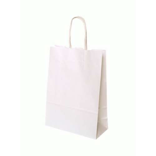 Паперовий крафт пакет Folia Paper Bags, 12x5, 5x15 см, білий
