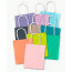 Бумажный крафт пакет Folia Paper Bags, 12x5,5x15 см, в цветном ассортименте 10 шт