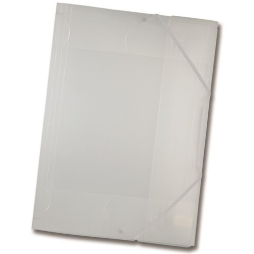 Папка пластиковая Folia Plastic Portfolio A3, Transparent White Прозрачно-белая