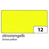 Калька Folia Transparent paper 42 гр, 70x100 см №12 Lemon yellow Лимонно-жовтий