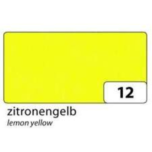 Калька Folia Transparent paper 42 гр, 70x100 см, №12 Lemon yellow Лимонно-желтый