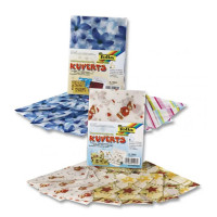 Конверт из кальки Folia 11x15.5 см, 115 гр, Кошки, собачки/Отпечатки ладошек