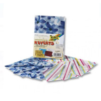 Конверт з кальки Folia 11x15.5 см, 115 гр, Pastel Stripes/Hyacinth Пастель/гіацинт