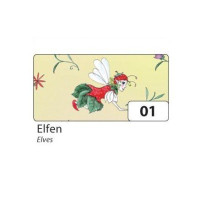 Картон Folia Decorative Kids-2 270 г/м2, 50x70 см, Эльфы