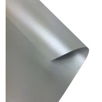 Картон Folia Photo Mounting Board 300 г/м2, 70x100 см, №60 Silver lustre Серебряный матовый