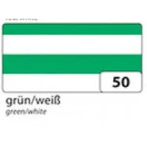 Картон Folia Photo Mounting Board Stripes полосы 300 г/м2, 50x70 см, №50 Green/White Зелено-белые