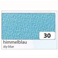 Картон Folia Tinted Mounting Board rough surface 220 г/м2, 50x70 см №30 Sky blue Небесно-голубой