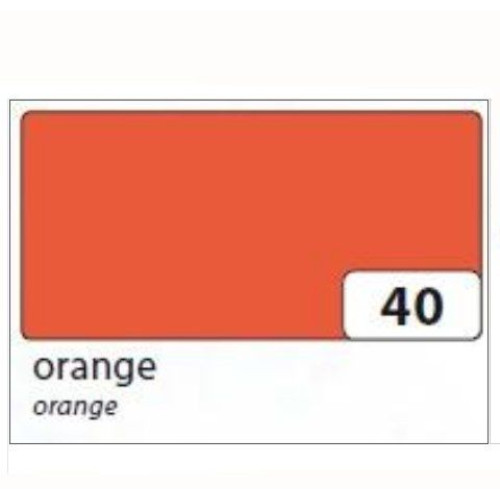 Картон Folia Tinted Mounting Board rough surface 220 г/м2, 50x70 см, №40 Orange Помаранчевий