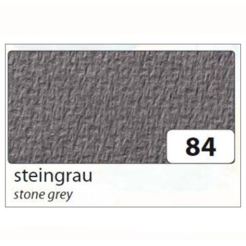 Картон Folia Tinted Mounting Board rough surface 220 г/м2, 50x70 см, №84 Stone grey Серый