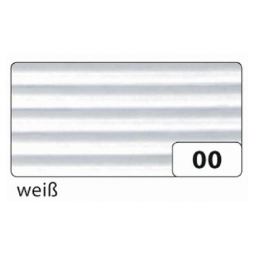 Картон Folia гофрированный Corrugated board E-Flute, 50x70 см, №00 White Белый