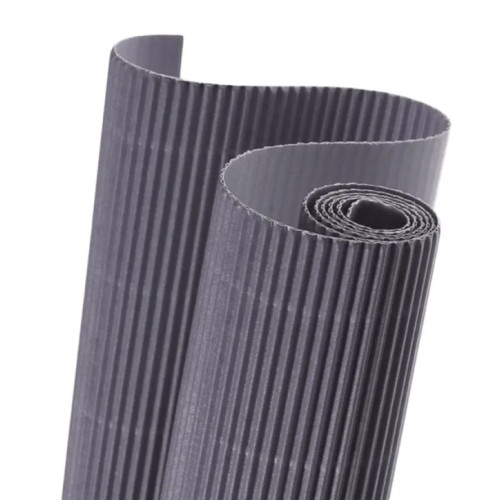 Картон Folia гофрированный Corrugated board E-Flute, 50x70 см, №80 Grey Серый