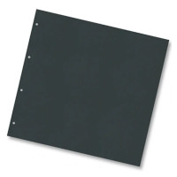Картон для альбому 68290 Ring Binder dividers 300 гр, 31x32,5 см 15 шт, №90 Black Чорний