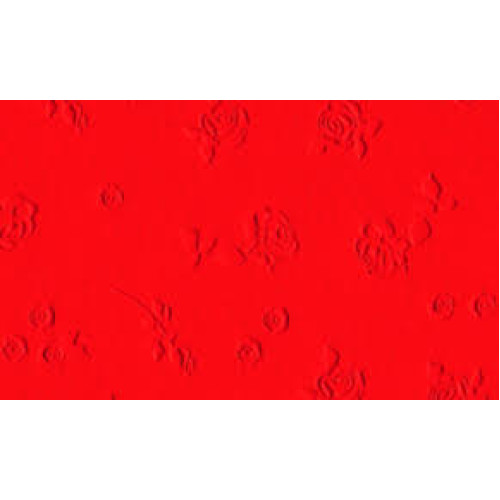 Картон з тисненням Троянди Folia 220 гр, 50x70 см №20 Темно-червоний