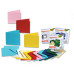 Заготовка для открытки с конвертом Folia квадратная 13,5x13,5 см, №11 Straw yellow Соломенный