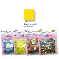 Мозаика Folia Gloss 45 гр, 5x5 мм 700 шт, №14 Бананово-желтая