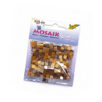Глітерна мозаїка Folia Glitter assortments 45 гр, 5x5 мм 700 шт, коричнева