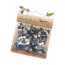 Мозаїка мармурова Folia Marbled assortments 45 гр, 5x5 мм 700 шт, синя