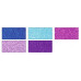 Набір картону з блискітками Folia Glitter Board Лід 300 гр, 24х34 см 5 листів