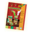 Набір картону з блискітками Folia Glitter Board Oriental Східні мотиви 300 гр, 24х34 см 5 аркушів
