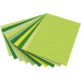 Набор бумаги дизайнерской Folia Design Pads Basics 80/130/270 гр, 24х34 см, Green Зеленый