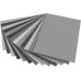 Набір паперу дизайнерського Folia Designers Pads 80/270 гр, 24х34 см, Black/white Чорно-білі, 26 аркушів