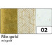 Набір паперу тишею Золотий мікс, 50*75 см 3 дизайну Folia