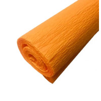 Бумага-крепон Folia Crepe paper 32 гр, 50x250 см, №108 Orange Оранжевый