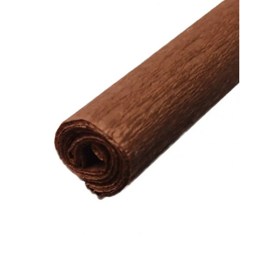 Бумага-крепон Folia Crepe paper 32 гр, 50x250 см, №115 Chokolate Шоколадный
