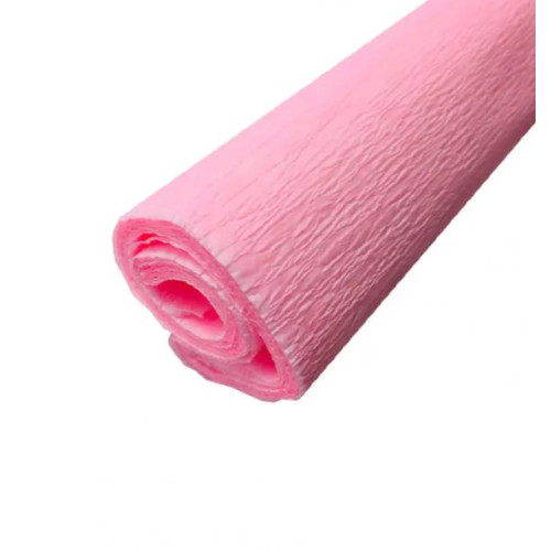 Бумага-крепон Folia Crepe paper 32 гр, 50x250 см, №119 Light pink Светло-розовый