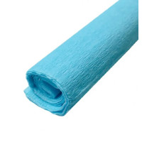 Папір-крепон Folia Crepe paper 32 гр, 50x250 см №120 Light blue Блакитний