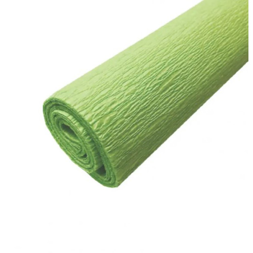 Папір-крепон Folia Crepe paper 32 гр, 50x250 см, №145 Light green Світло-зелений