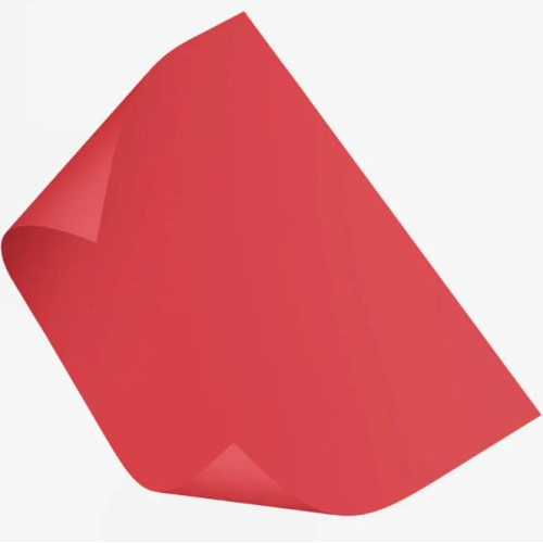 Папір Folia Tinted Paper, №19 Hibiscus Червоний 130 г/м2, 50x70 см