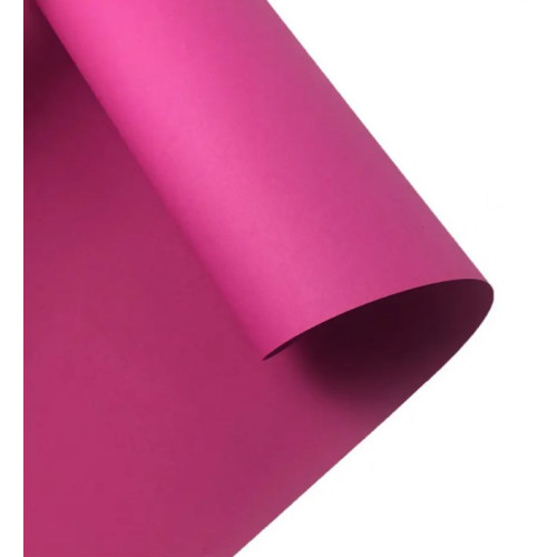 Бумага Folia Tinted Paper, №21 Dark pink Розово-фиолетовая 130 г/м2, 50x70 см