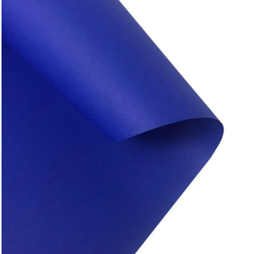 Папір Folia Tinted Paper, №36 Ultramarine Ультрамаринова 130 г/м2, 50x70 см