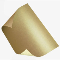 Бумага Folia Tinted Paper, №66 Gold shiny Золотая глянцевая 130 г/м2, 50x70 см
