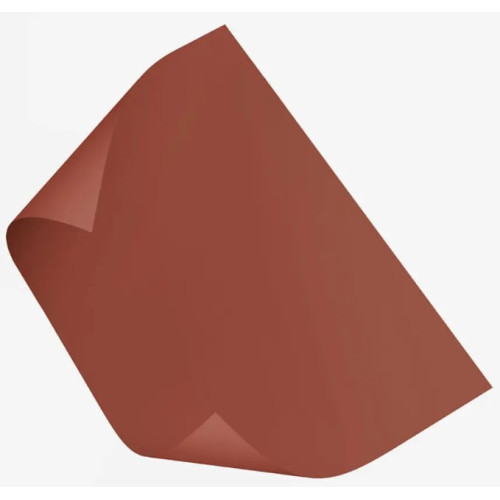 Бумага Folia Tinted Paper, №74 Red brown Коричнево-красная 130 г/м2, 50x70 см