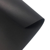 Папір Folia Tinted Paper, №90 Black Чорний 130 г/м2, 50x70 см