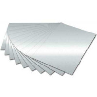 Папір Folia Tinted Paper 130 г/м2, A4, №61 Срібний глянцевий Silver shiny