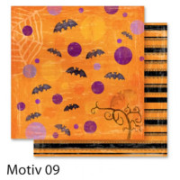 Папір для скрапбукінгу Design Papers Autumn Осінь 190 гр, 30,5x30,5 см №09