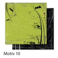 Бумага для скрапбукинга Design Papers Autumn Осень 190 гр, 30,5x30,5 см, №10