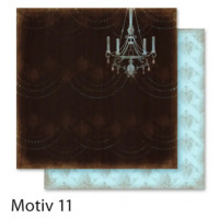 Бумага для скрапбукинга Design Papers Autumn Осень 190 гр, 30,5x30,5 см, №11