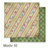 Бумага для скрапбукинга Design Papers Christmas Рождество 190 гр, 30,5x30,5 см, №11