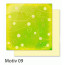 Бумага для скрапбукинга Design Papers Flowers Цветы 190 гр, 30,5x30,5 см, №09