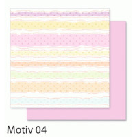 Бумага для скрапбукинга Design Papers Party Вечерка 190 гр, 30,5x30,5 см, №04