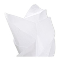 Бумага тишью однотонная Folia Tissue Paper 20 гр, 50x70 см 13 листов, №00 White Белый