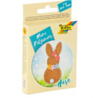 Набір із фетру для пошиття міні заготовки Folia Mini felt sewing sets, Зайчик