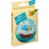 Набір із фетру для пошиття міні заготовки Folia Mini felt sewing sets, Пароплав